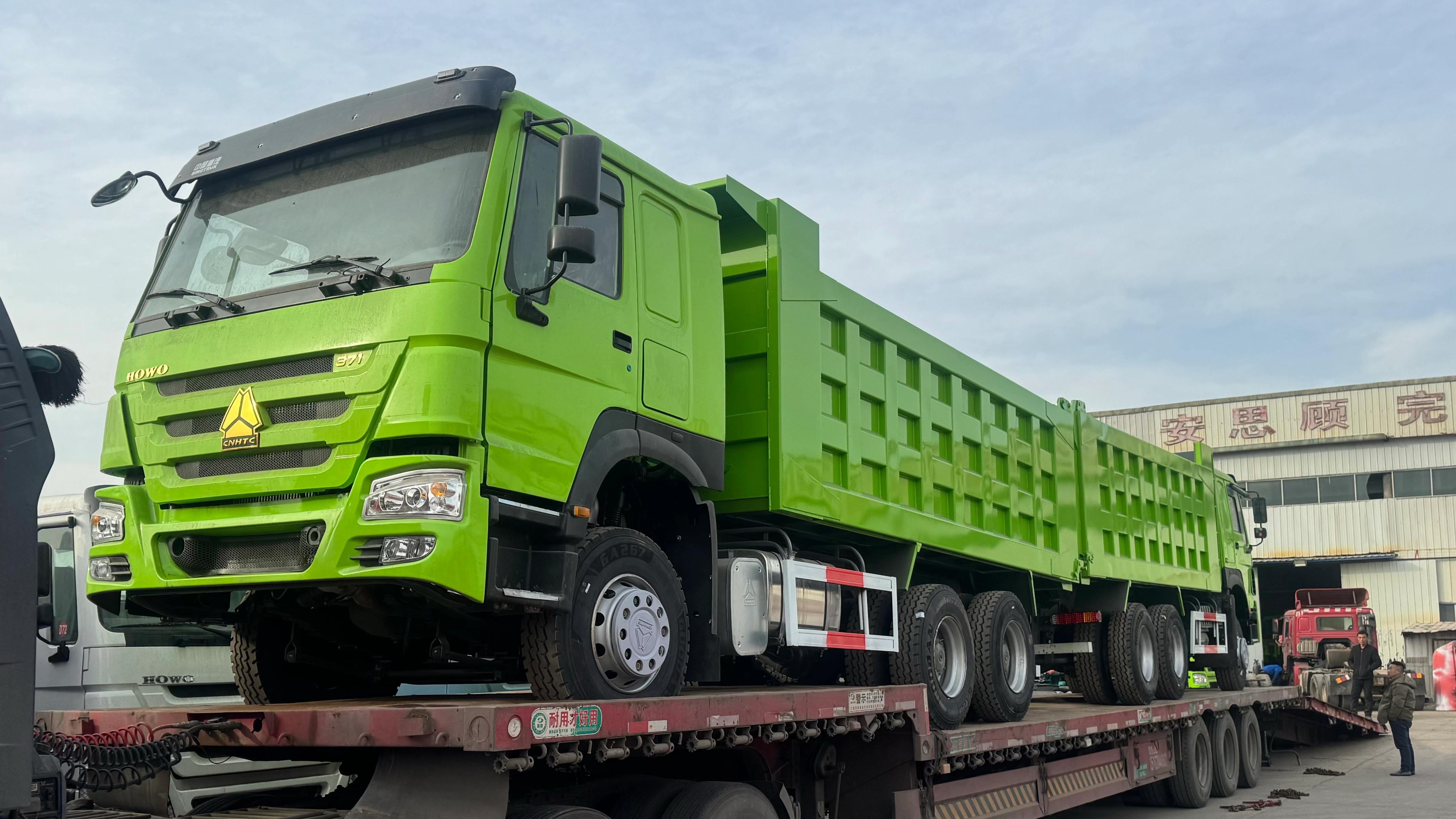 2 Units 10 Wheels Howo Dump Truck Will Be Export To Tanzania